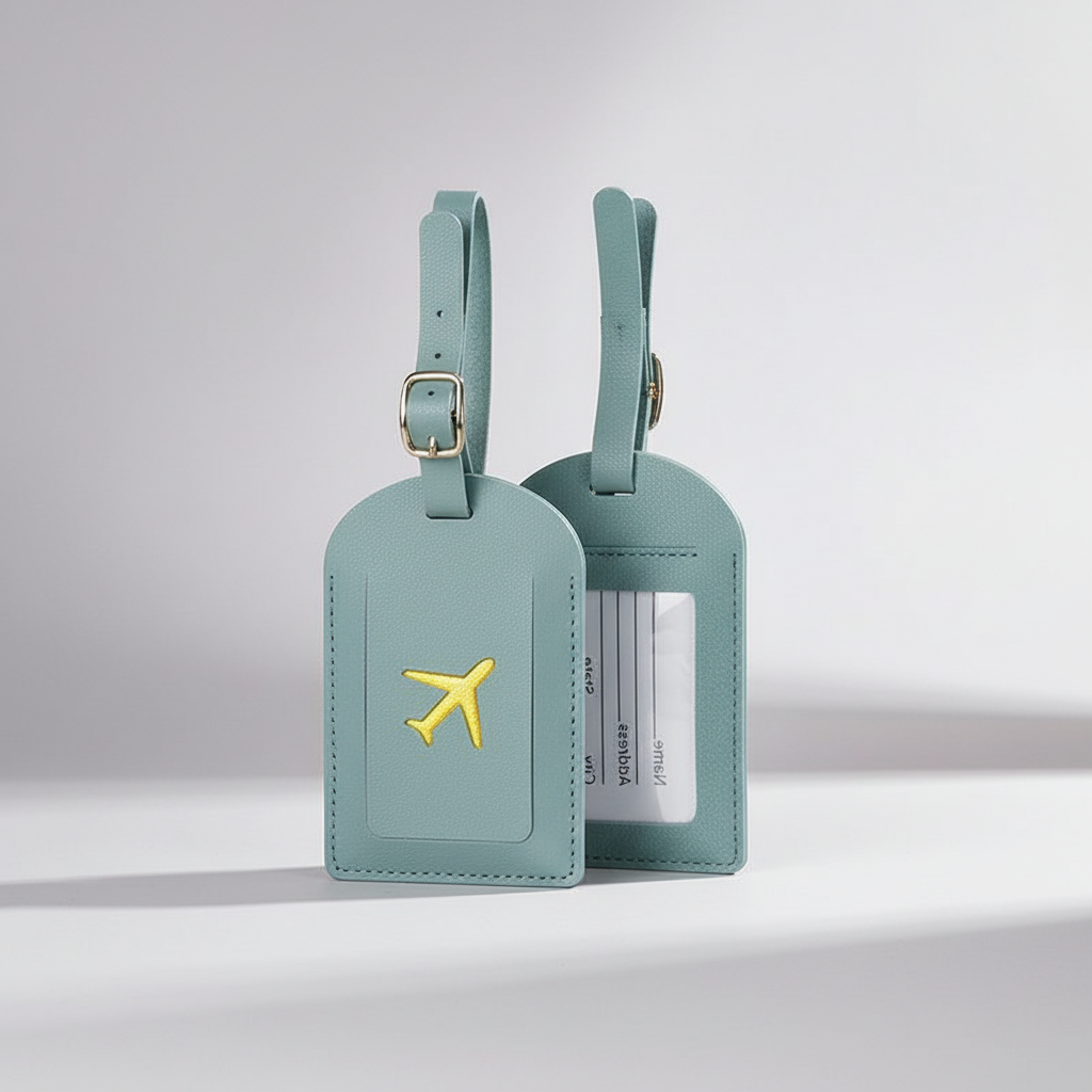 Nordspur | Travelloft Stamped Faux Leather Luggage Tag