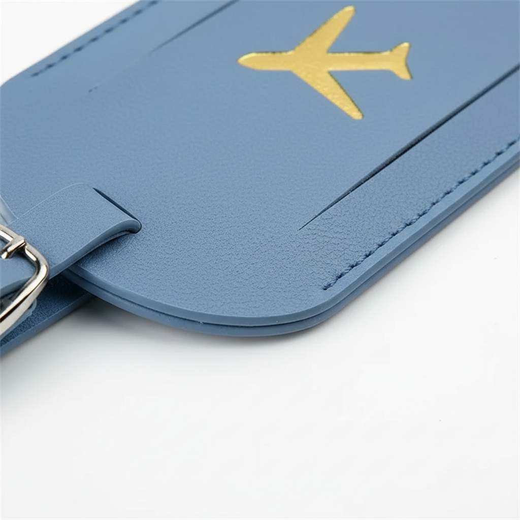 Nordspur | Travelloft Stamped Faux Leather Luggage Tag