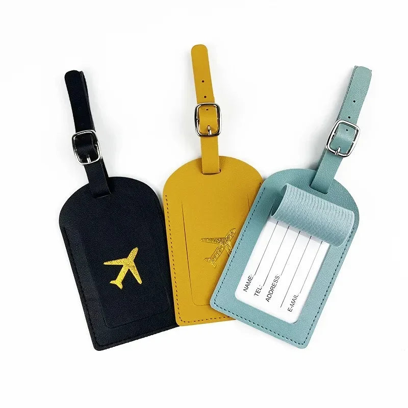 Nordspur | Travelloft Stamped Faux Leather Luggage Tag