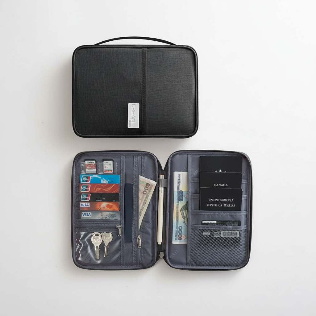 Nordspur | Travelyra Zip Around Passport Organizer