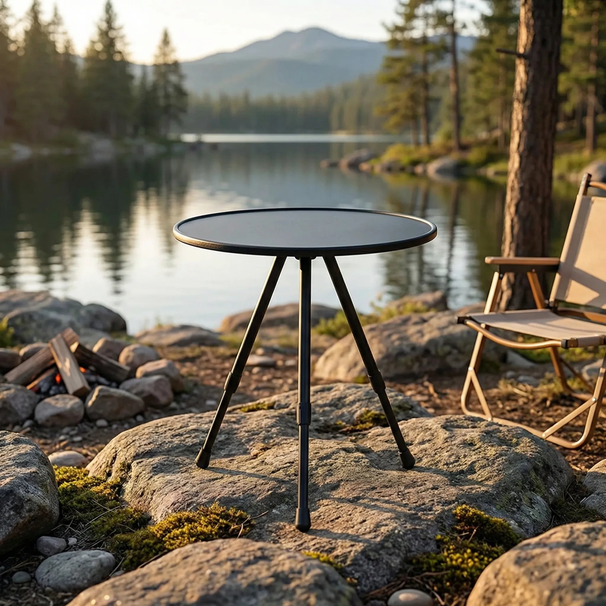 Nordspur | Treklette Round Folding Tripod Table