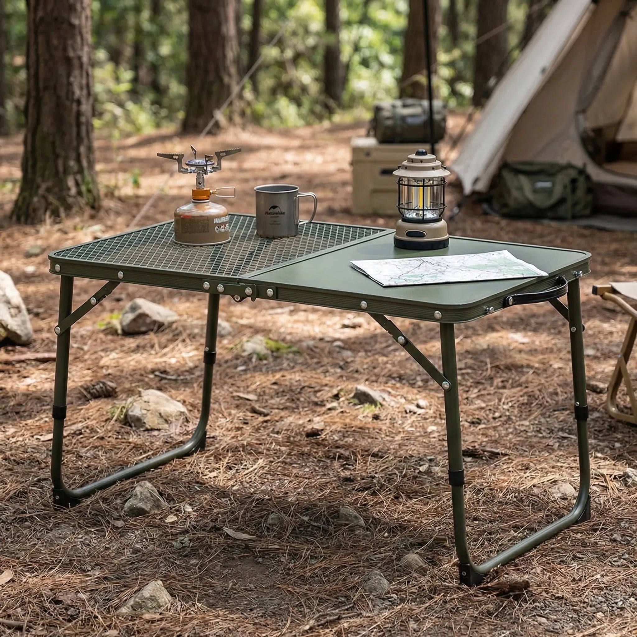 Nordspur | Trektabl Height-Adjustable Folding Outdoor Table