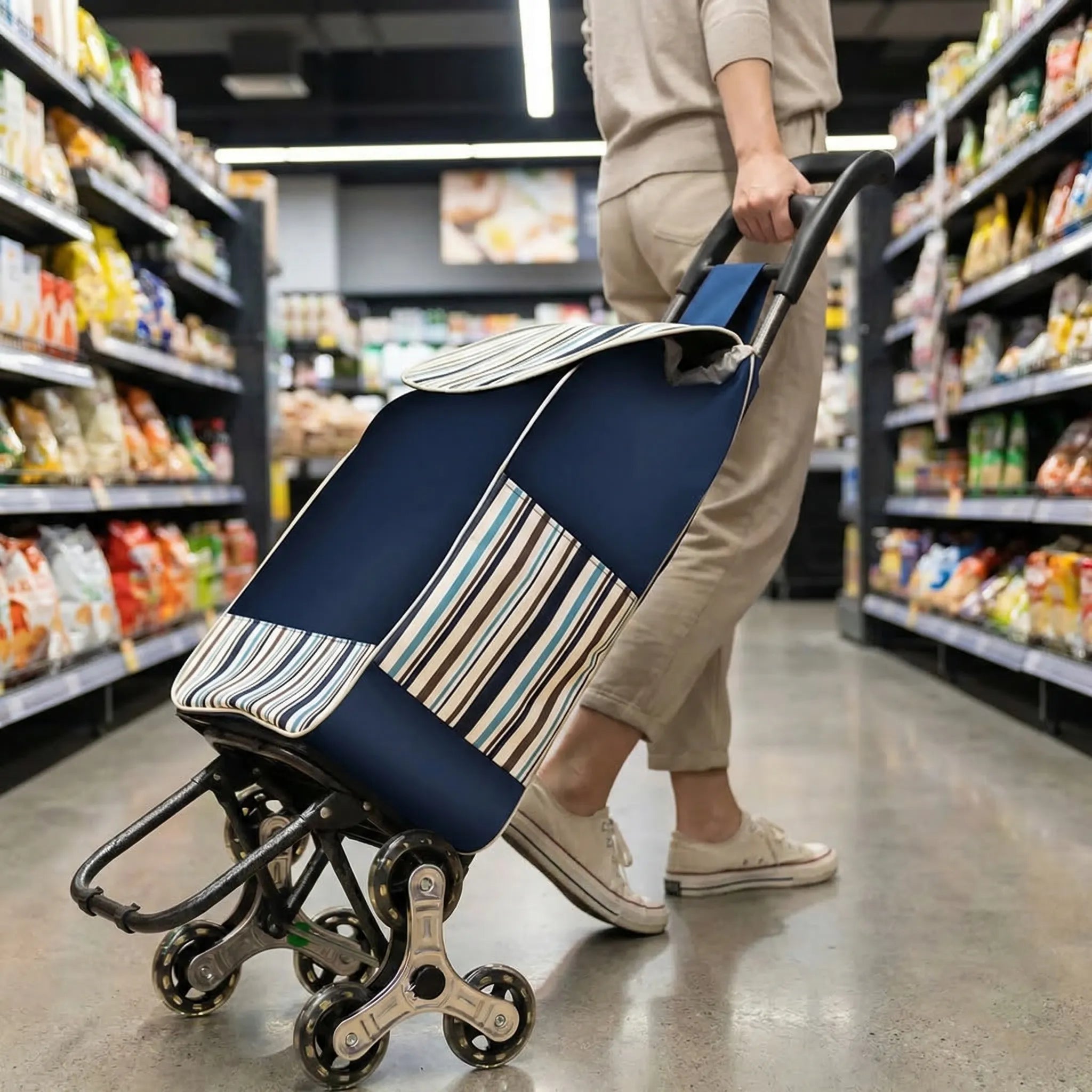 Nordspur | Trollivo Stair-Climbing Folding Shopping Trolley