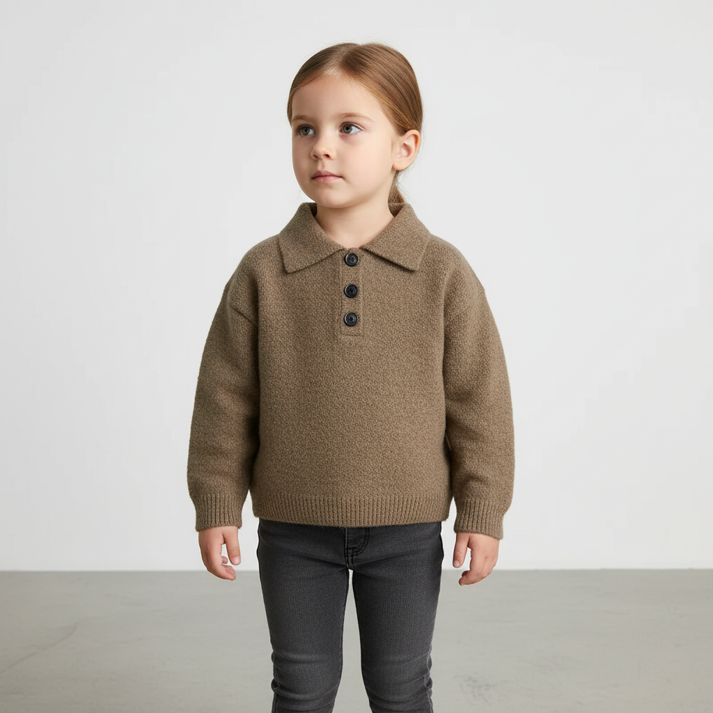 Nordspur | Turn Down Collar Knit Sweater