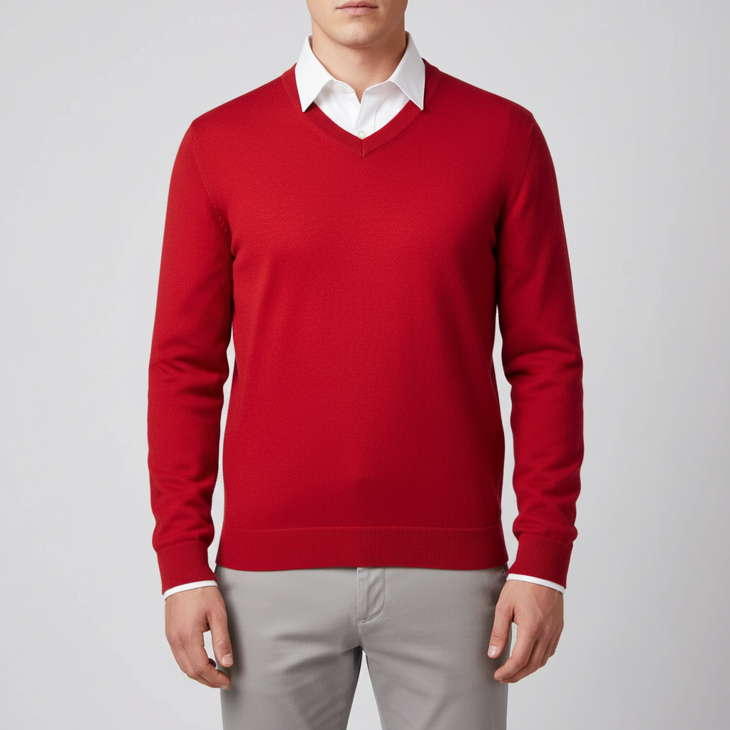 Nordspur | V Neck Merino Pullover