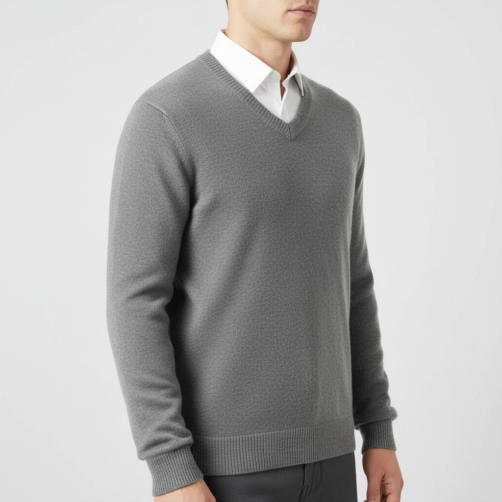Nordspur | V Neck Merino Pullover
