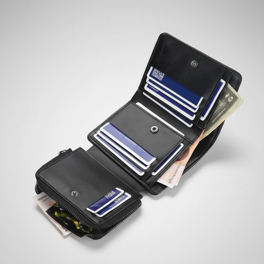 Nordspur | Vaultonix Compact Tri Fold Wallet