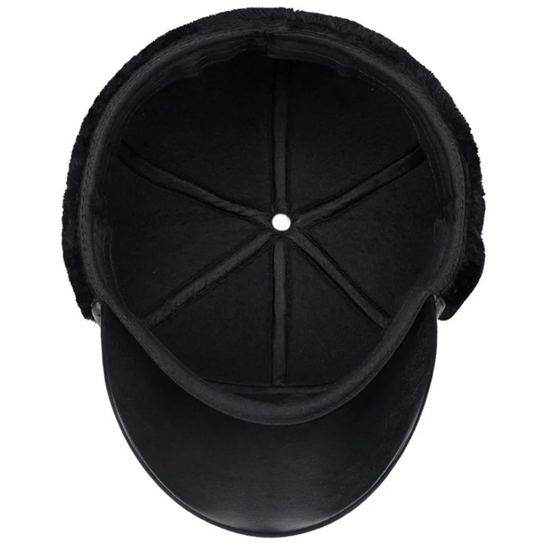 Nordspur | Vegan Leather Winter Cap