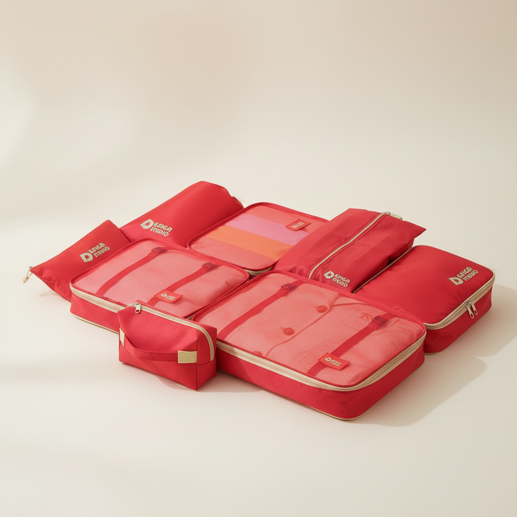 Nordspur | VeldoraPack Seven Piece Travel Organizer Set