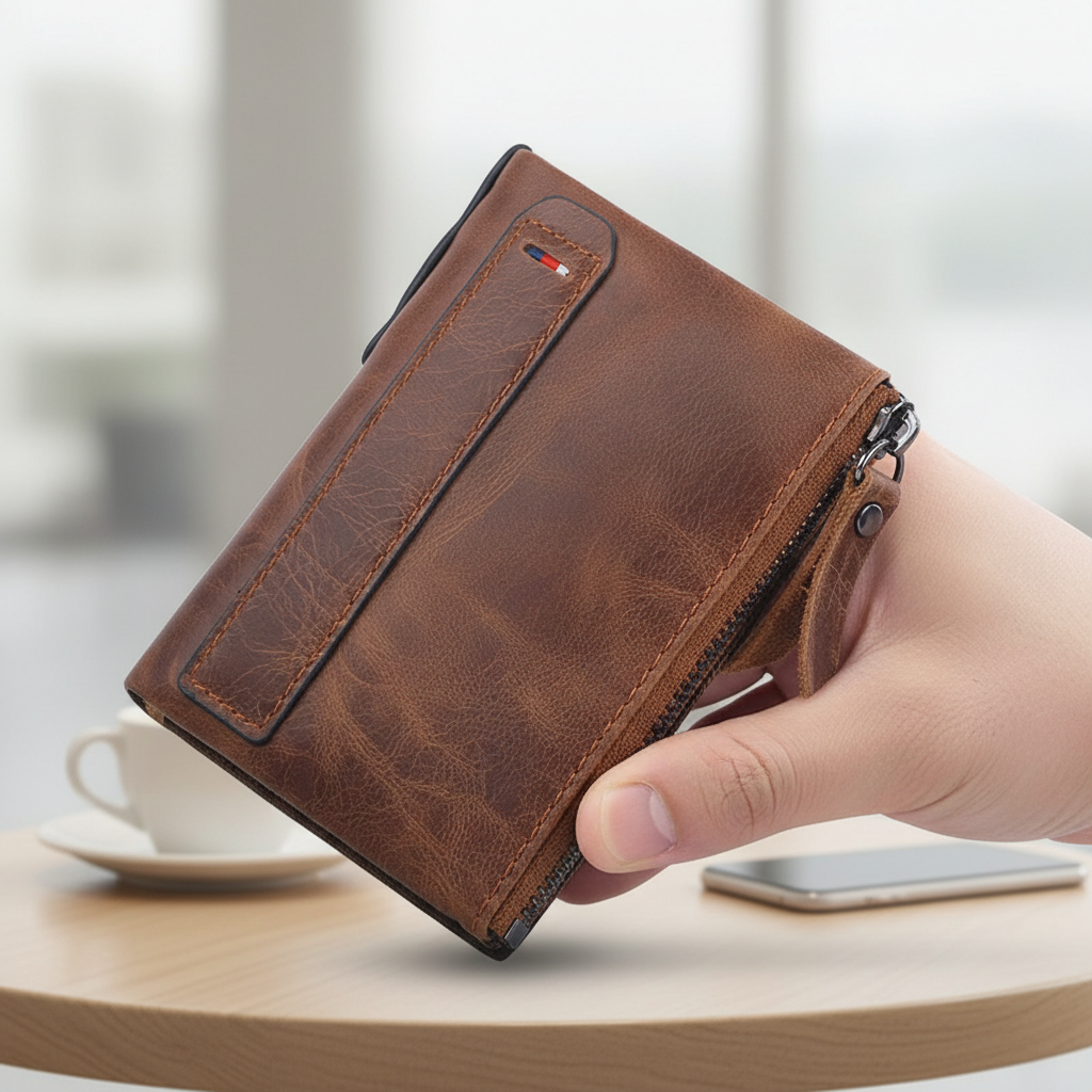 Nordspur | Verrano Compact Zippered Card Wallet