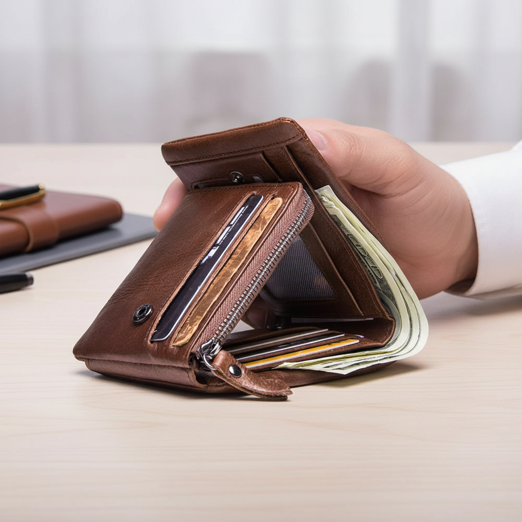 Nordspur | Vintoriq Vintage Trifold Men's Wallet