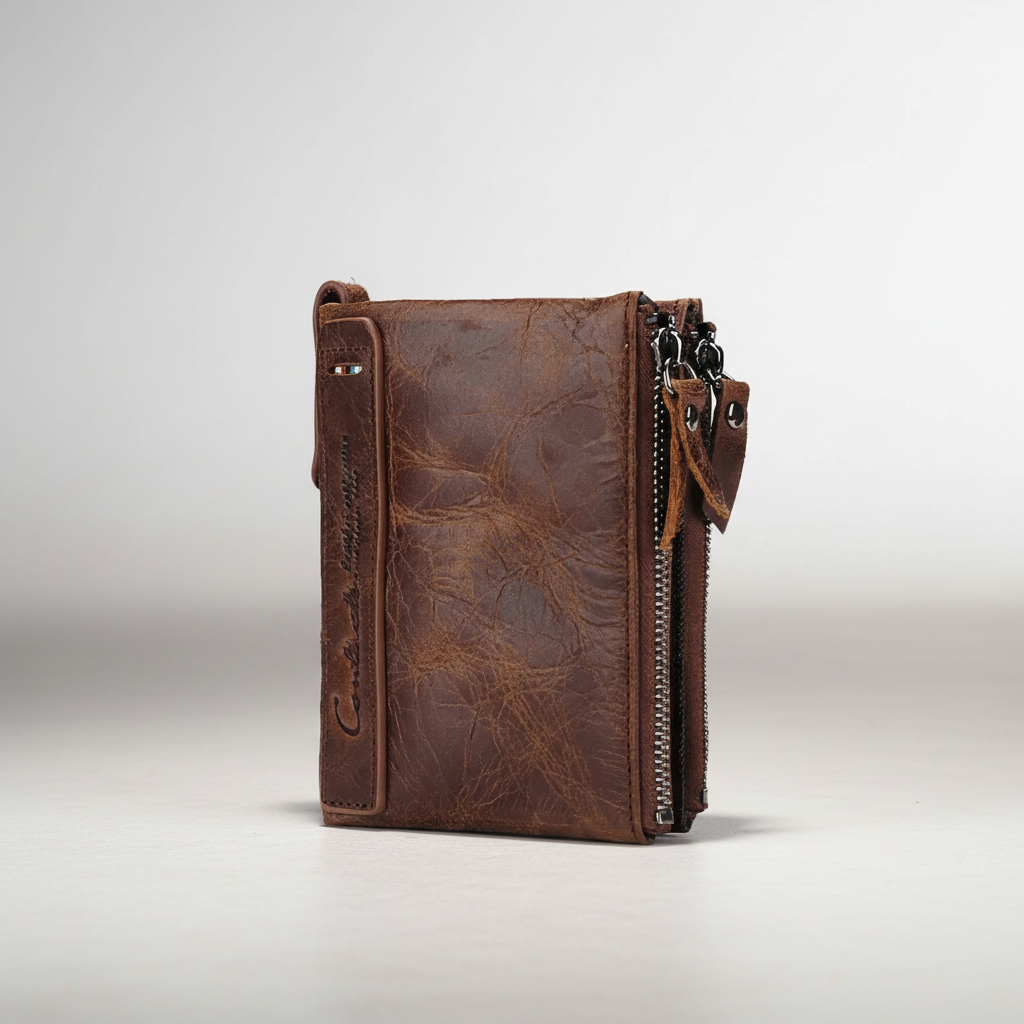 Nordspur | Vinturox Compact Zippered Coin Wallet