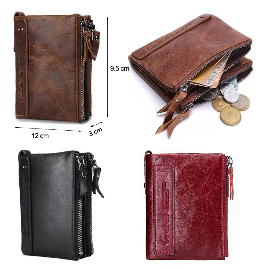 Nordspur | Vinturox Compact Zippered Coin Wallet