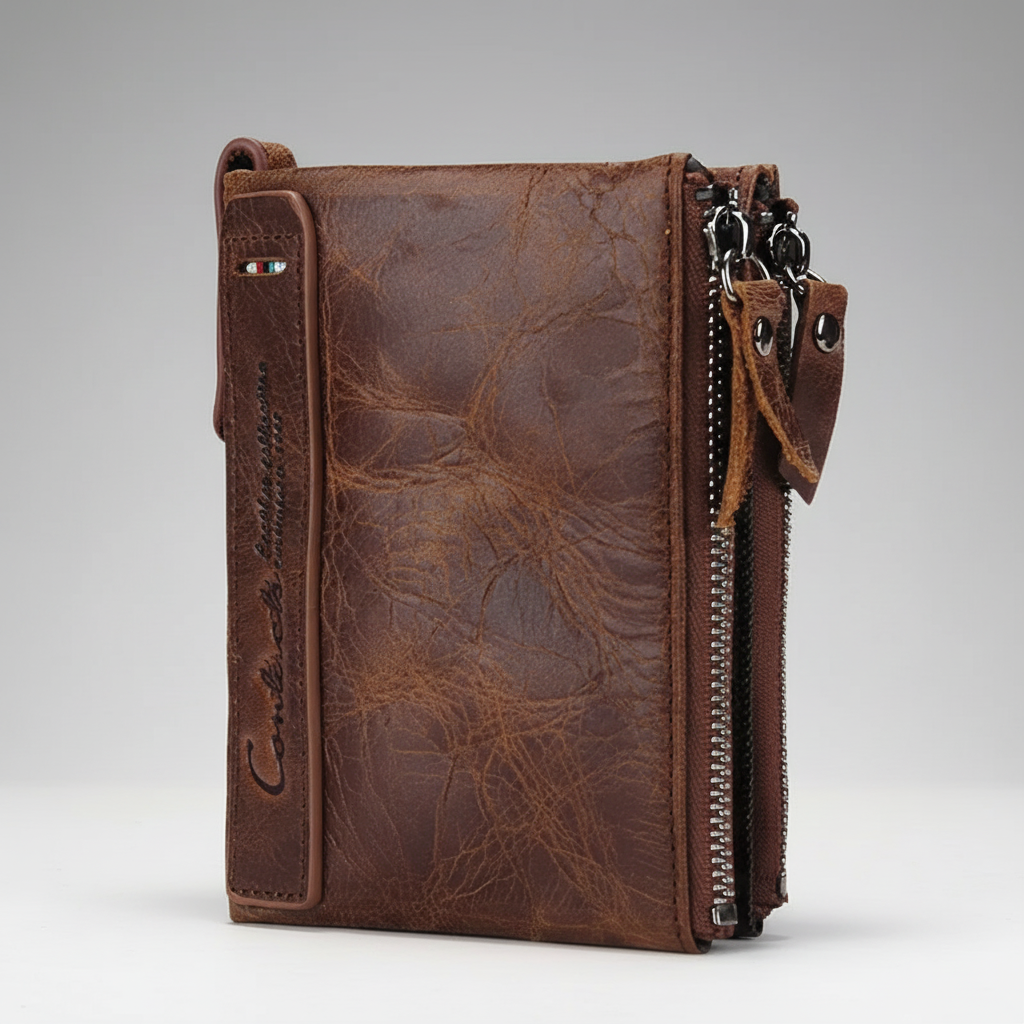 Nordspur | Vinturox Compact Zippered Coin Wallet