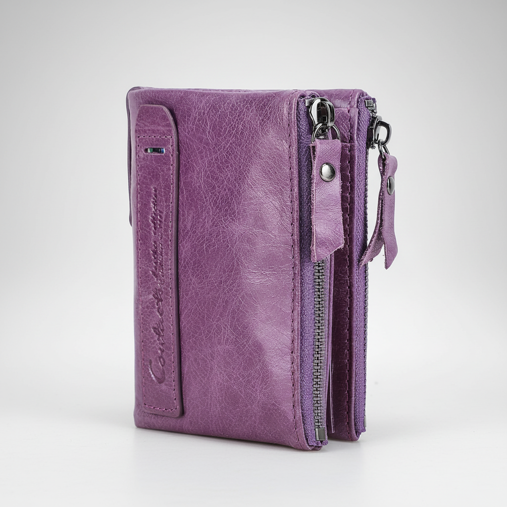 Nordspur | Vinturox Compact Zippered Coin Wallet