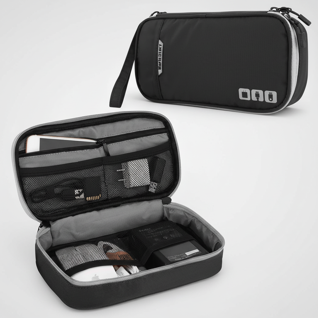 Nordspur | VoltCarry Portable Zippered Electronics Organizer