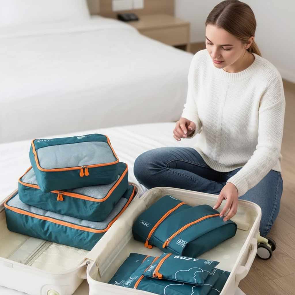 Nordspur | Voyluxe Waterproof Nylon Packing Cube Set