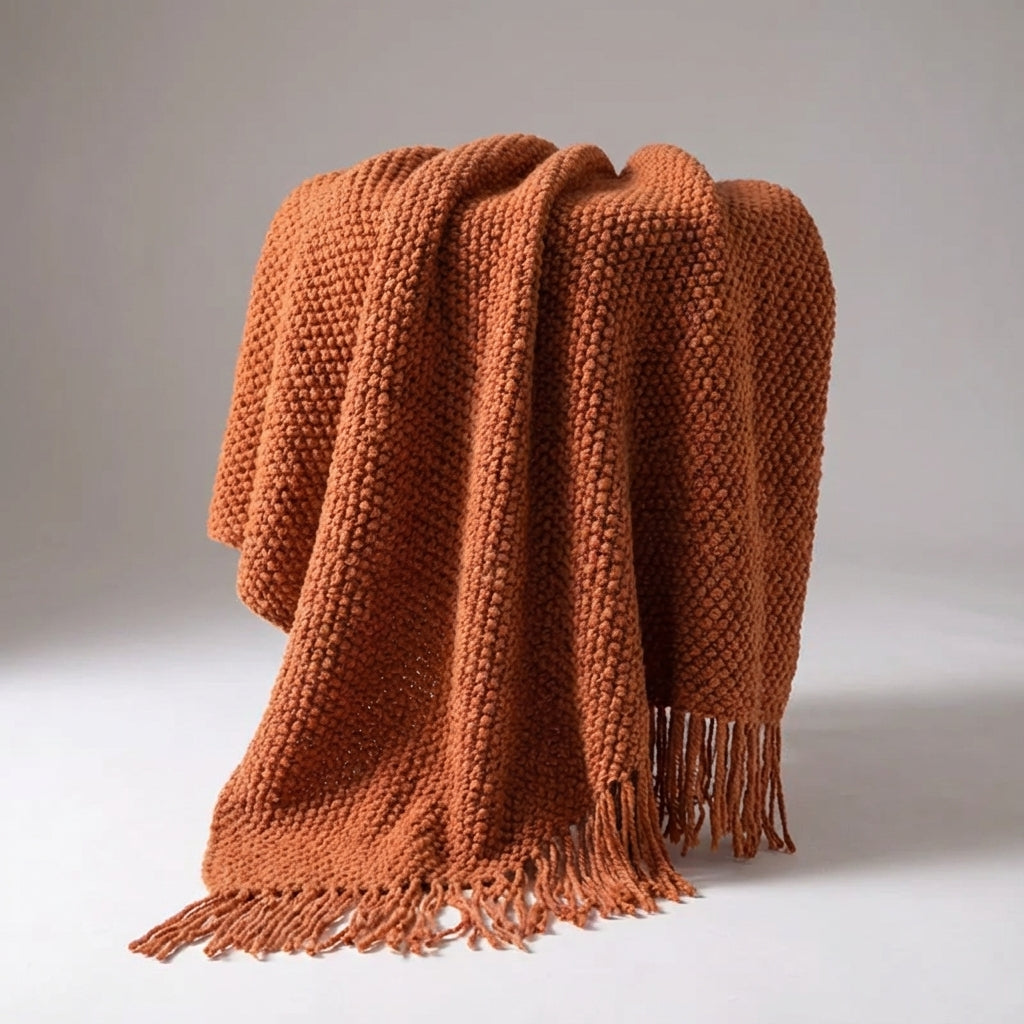 Nordspur | Wafflera Thick Waffle Knit Throw