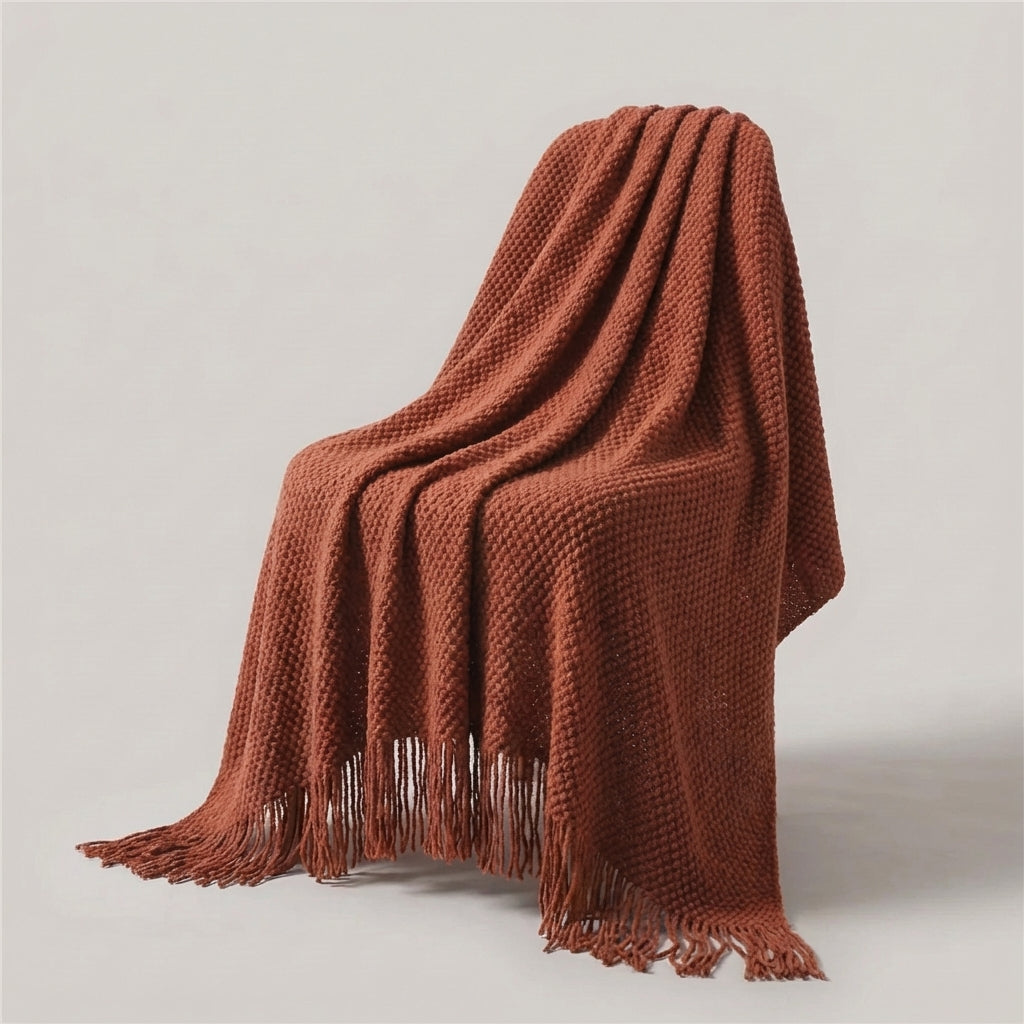 Nordspur | Wafflera Thick Waffle Knit Throw