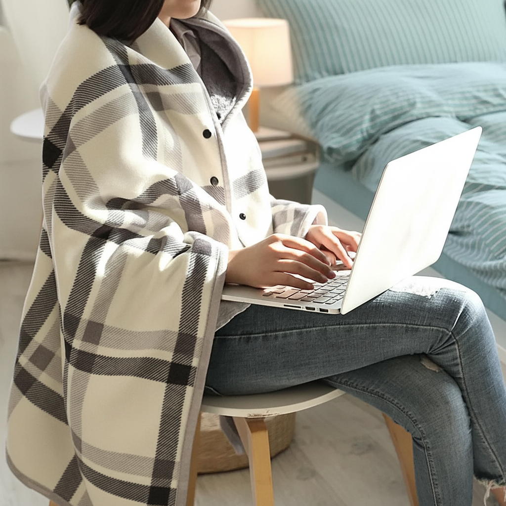 Nordspur | Wearable Flannel Shawl Blanket