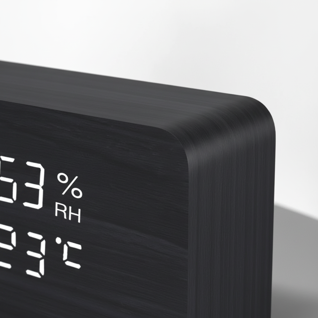 Nordspur | Woodverge Digital Wooden Tabletop Clock