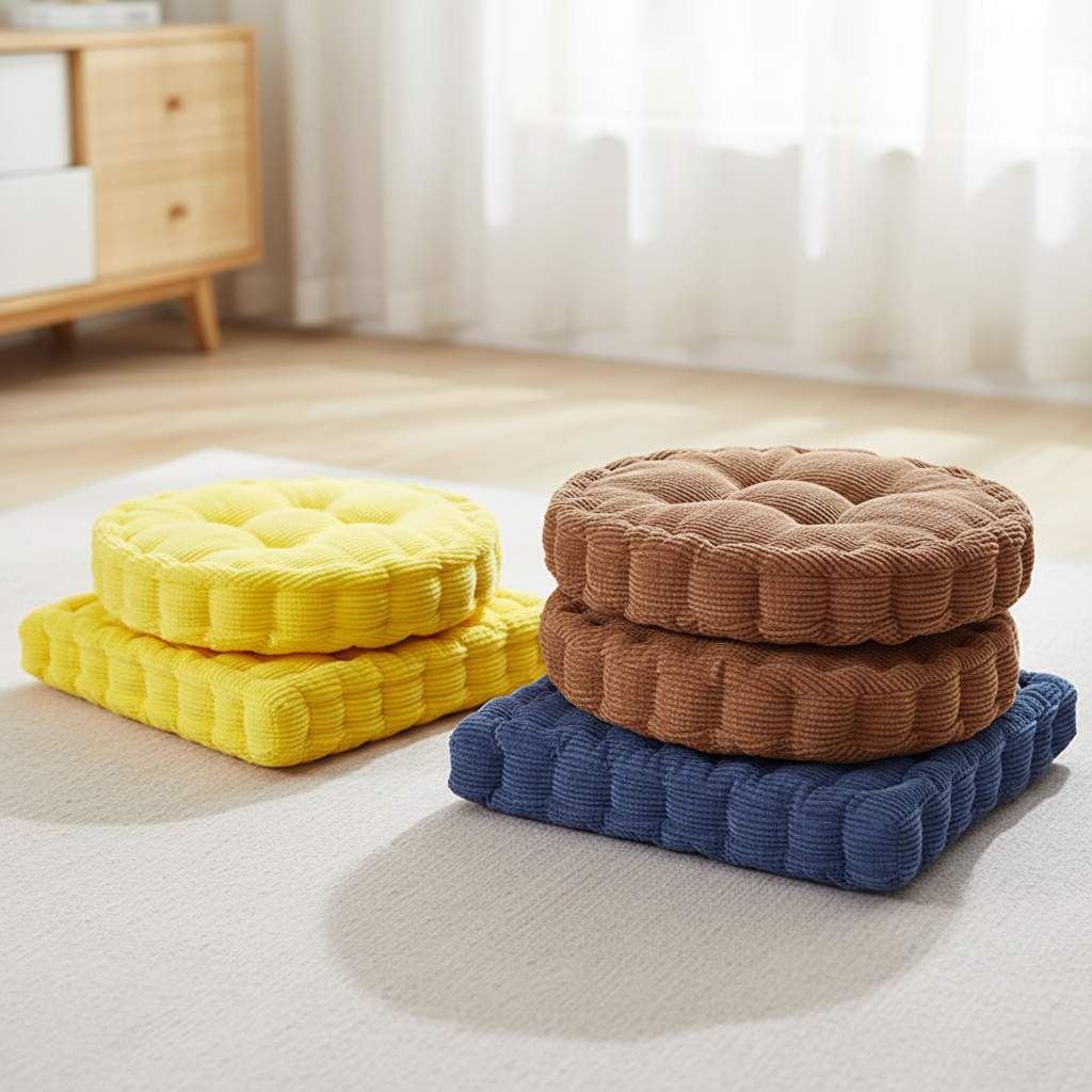 Nordspur | Zentara Tufted Round Floor Cushion