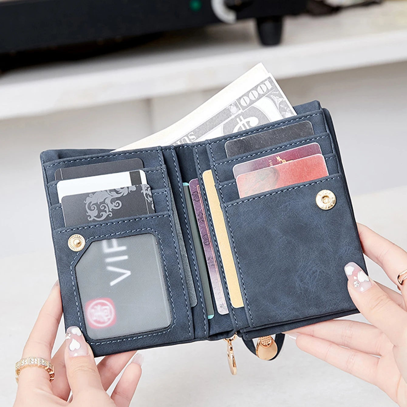 Nordspur | Zippette Short Fold Wristlet Wallet