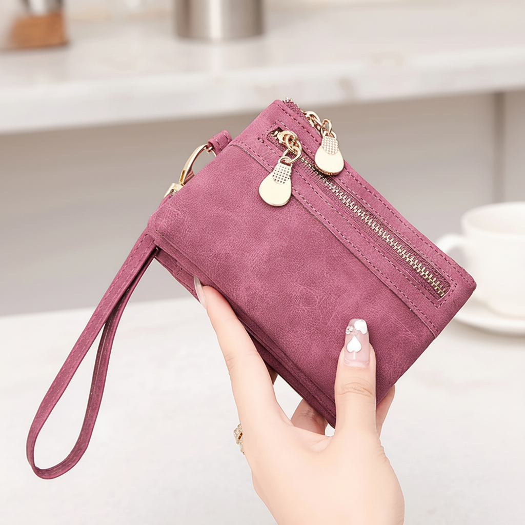 Nordspur | Zippette Short Fold Wristlet Wallet