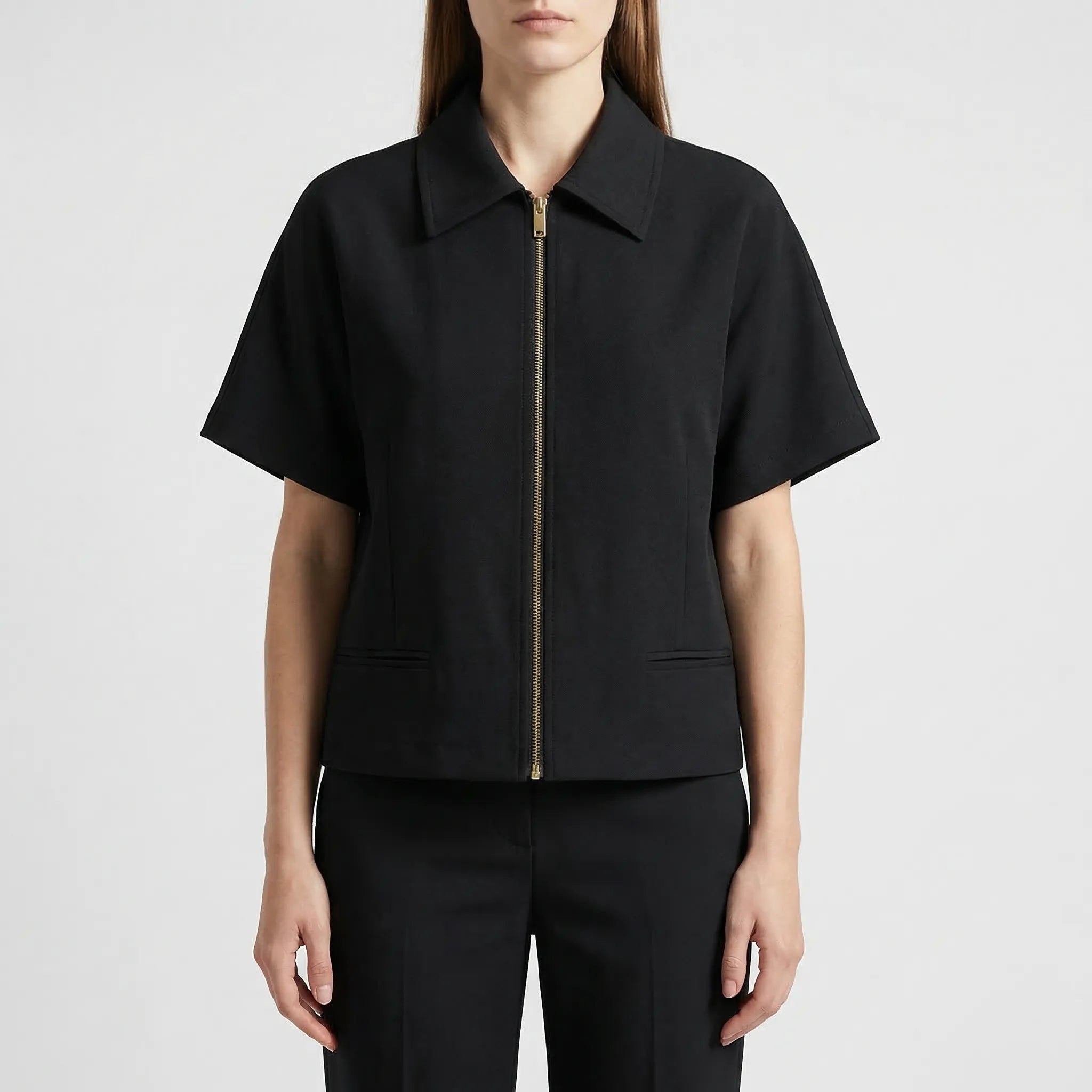 Nordspur | Zippra Cropped Short Sleeve Zip-Up Jacket