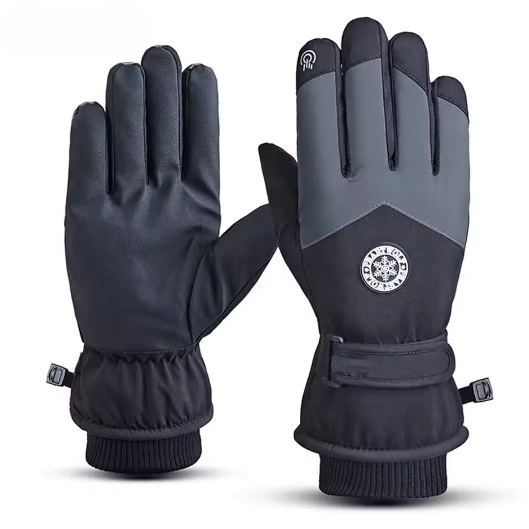 Unisex Waterproof Touchscreen Ski Gloves – FrostGriff
