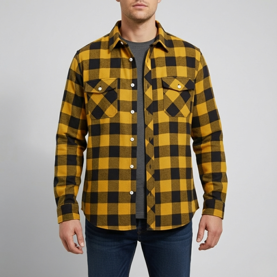 Nordspur | Long Sleeve Flannel Shirt