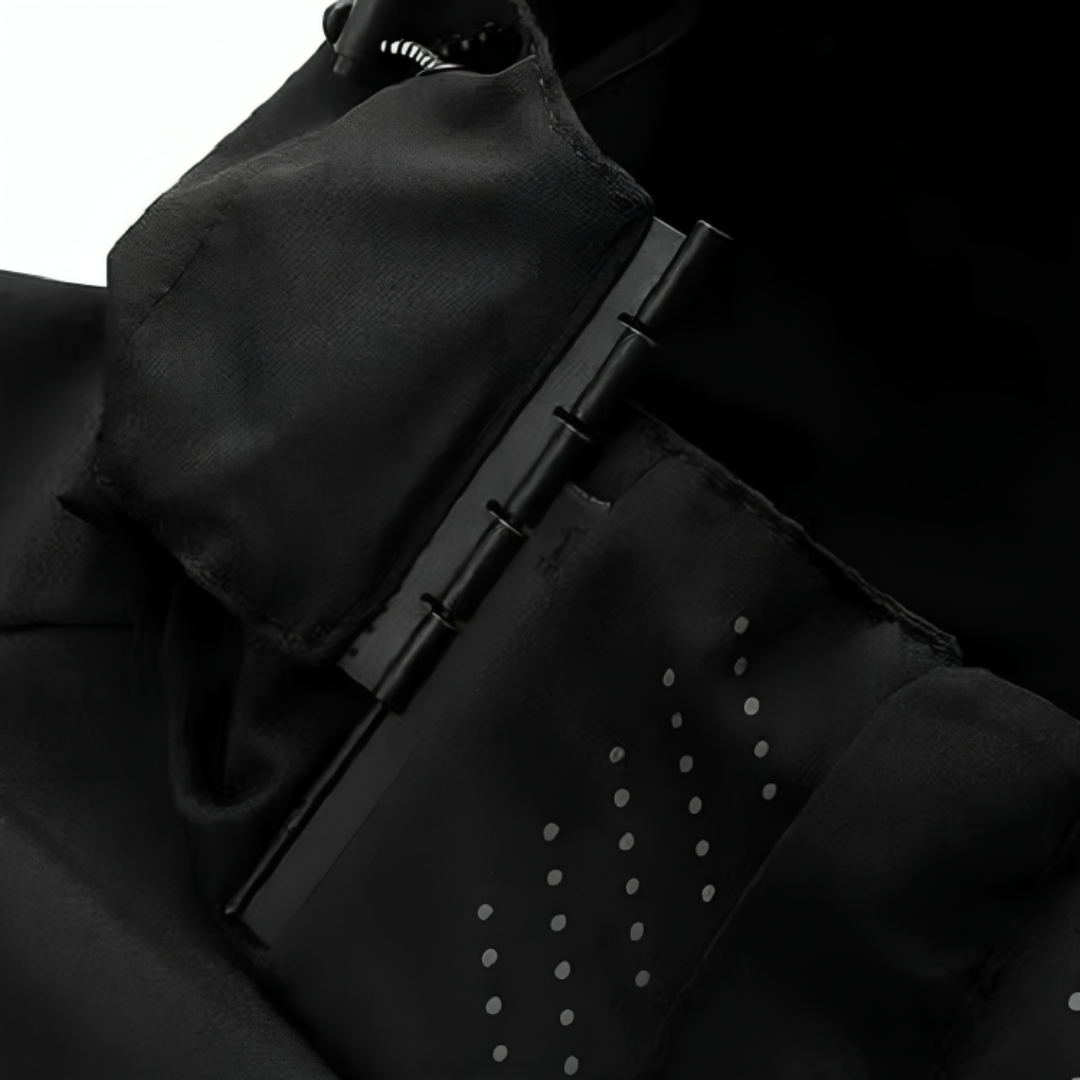 Men’s Hooded Waterproof Rain Shell Jacket – Casual Everyday Rain Jacket for Men