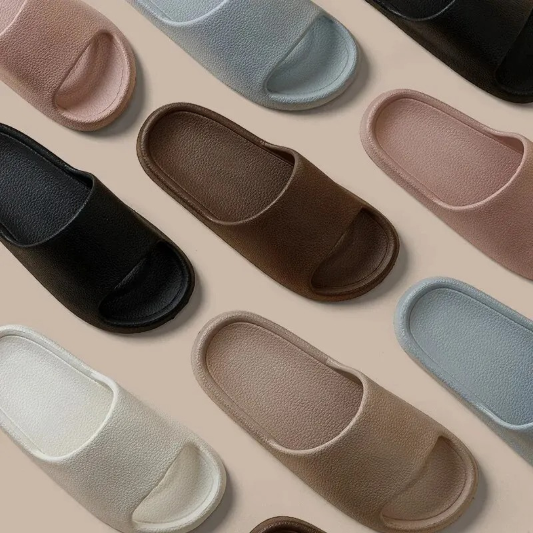 Slippers for Indoor Use with EVA Comfort & Massage Sole – CloudEase Slides