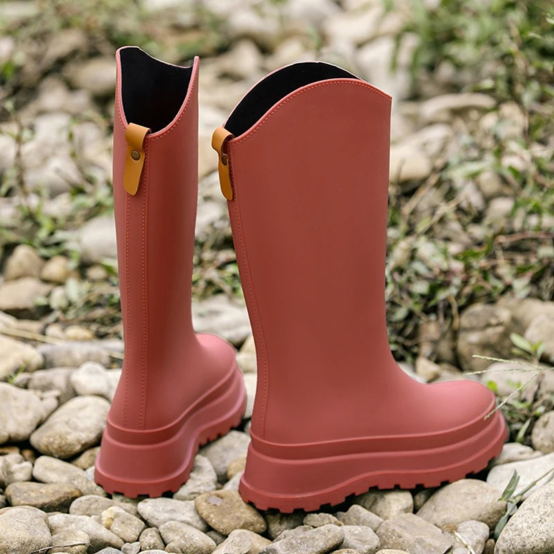 Rain Boots for Women – StormTread Knee-High Waterproof Boots