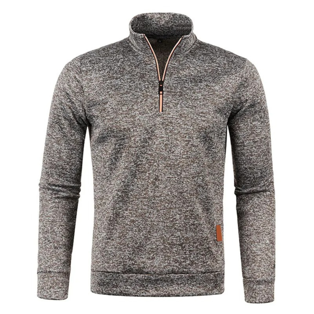 Half Zip Fleece for Men – NordicWool Pullover