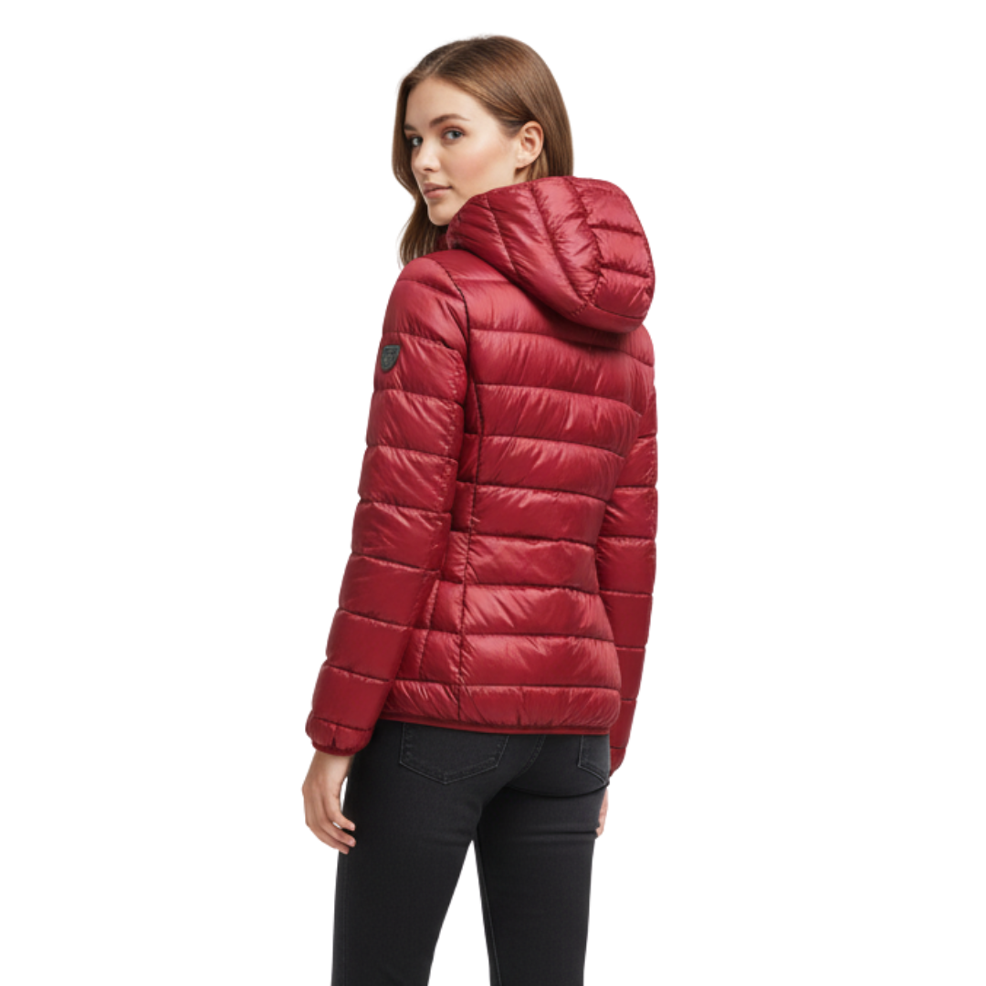 Waterproof Puffer Jacket with Hood – Windproof Winter Coat