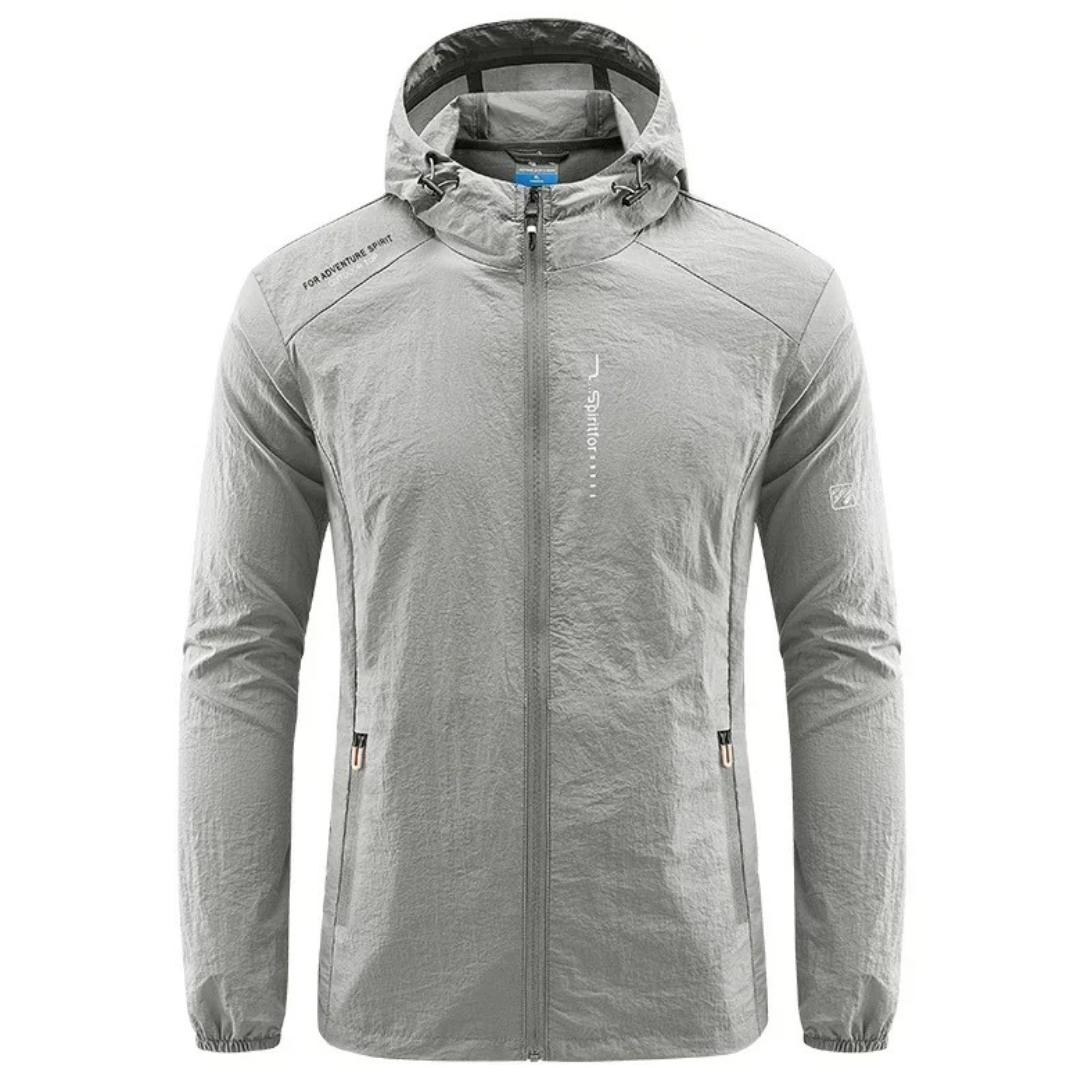 Men’s Lightweight Hooded Windbreaker – Outdoor Jacket