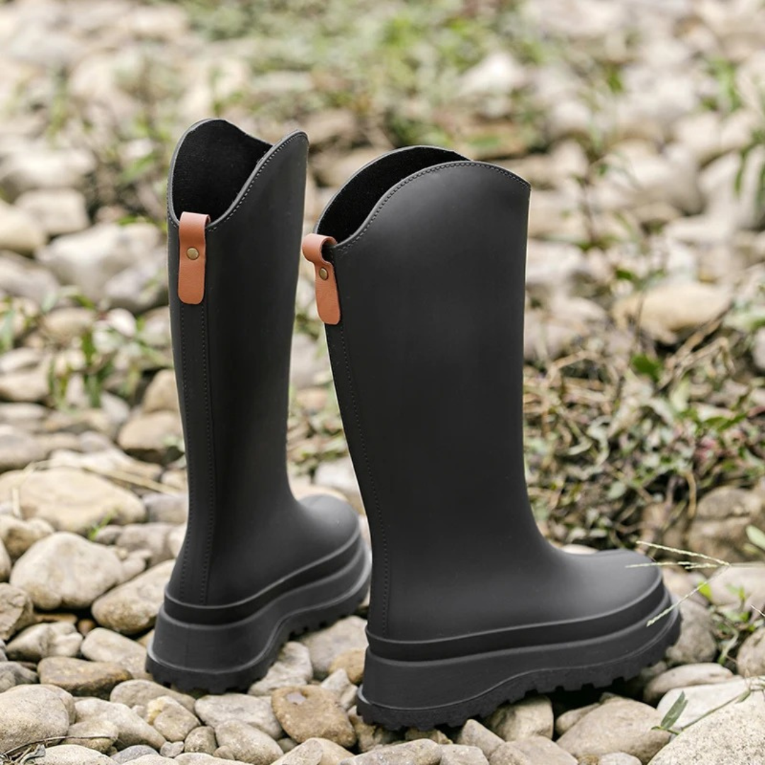 Rain Boots for Women – StormTread Knee-High Waterproof Boots