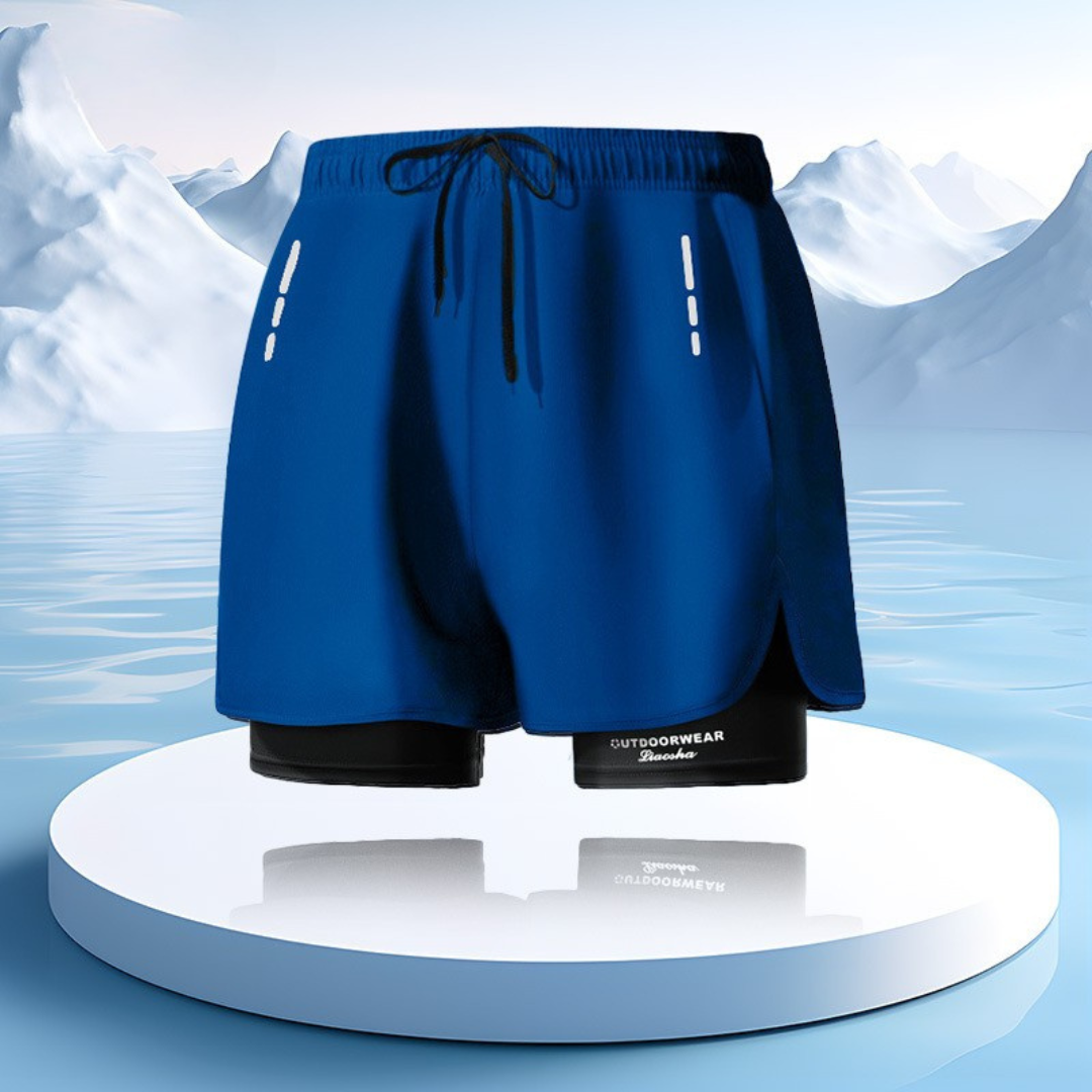 Nordspur | Veltoro Two In One Running Shorts