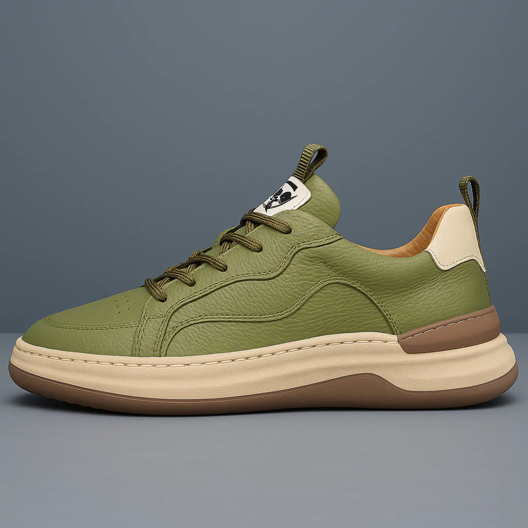 Leather Sneakers – Hudson Luxe Walkers