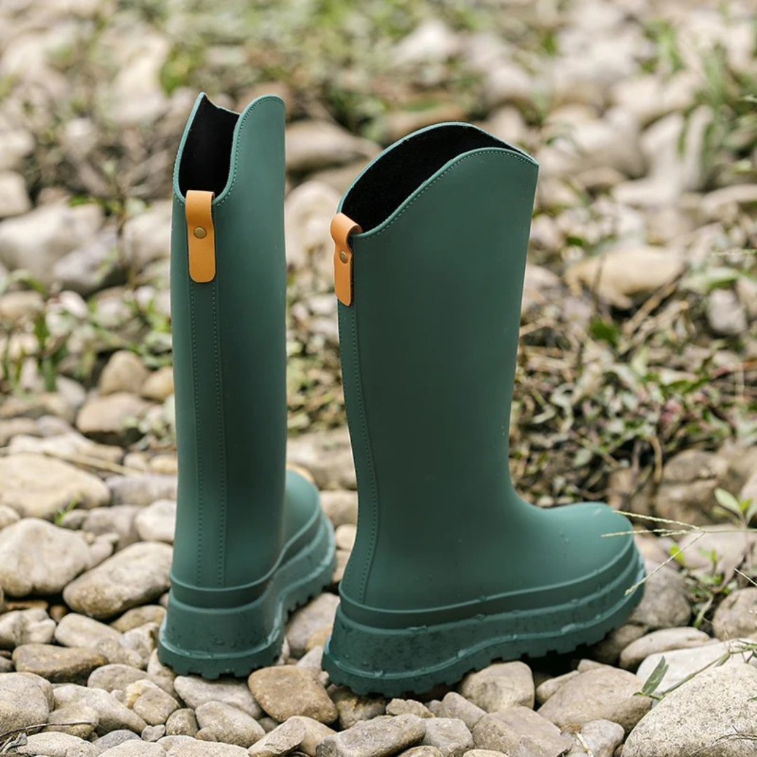 Rain Boots for Women – StormTread Knee-High Waterproof Boots