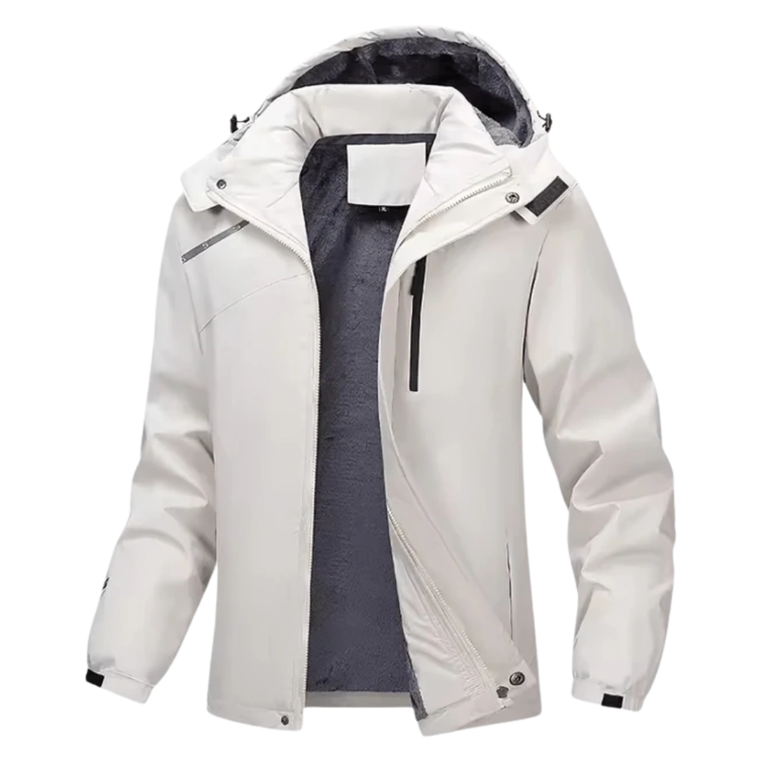 Men’s Waterproof Jacket with Hood – Rain & Windproof Coat