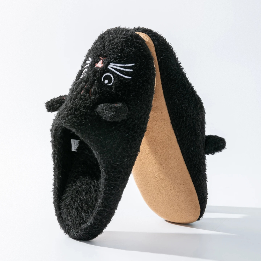 Slipper – CozyWhisker Cat Face Indoor Slippers