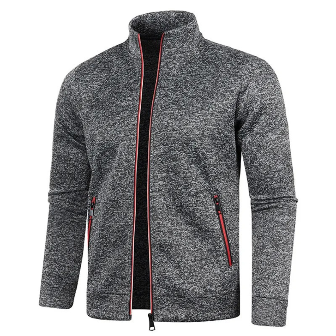 Men’s Full Zip Fleece Jacket – Thermal Knit