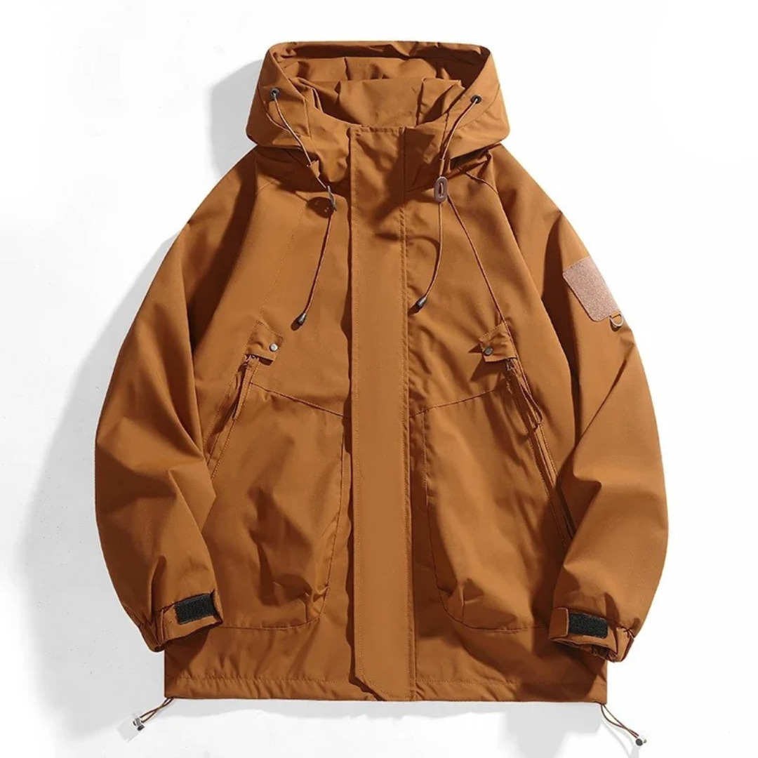 Unisex Waterproof Windbreaker – Lightweight Outdoor Rain Jacket