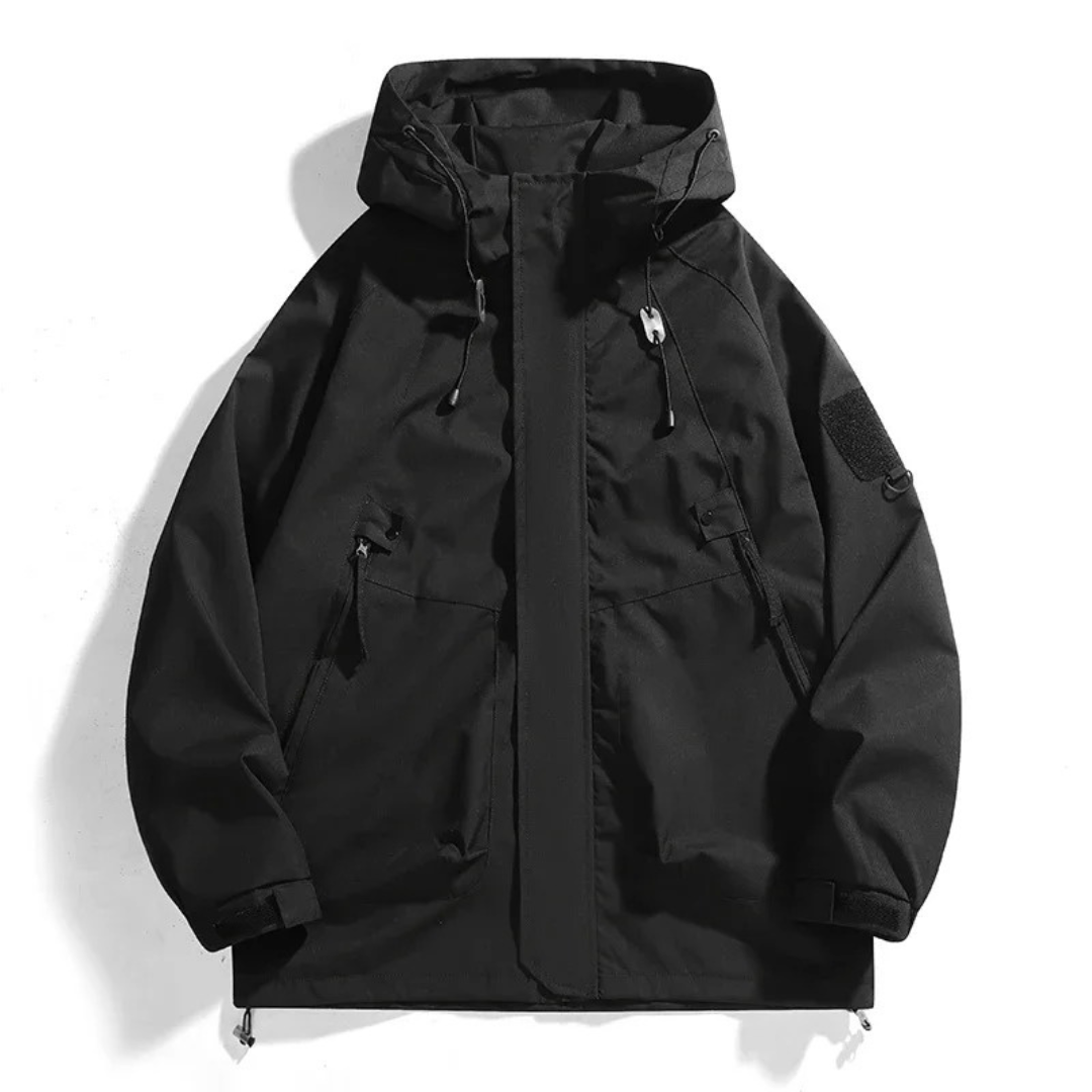 Unisex Waterproof Windbreaker – Lightweight Outdoor Rain Jacket