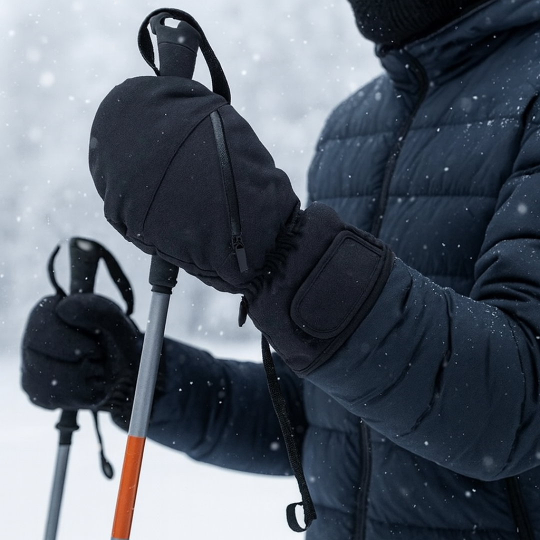 Waterproof & Touchscreen-Compatible Ski Gloves – FrostHalt Pro