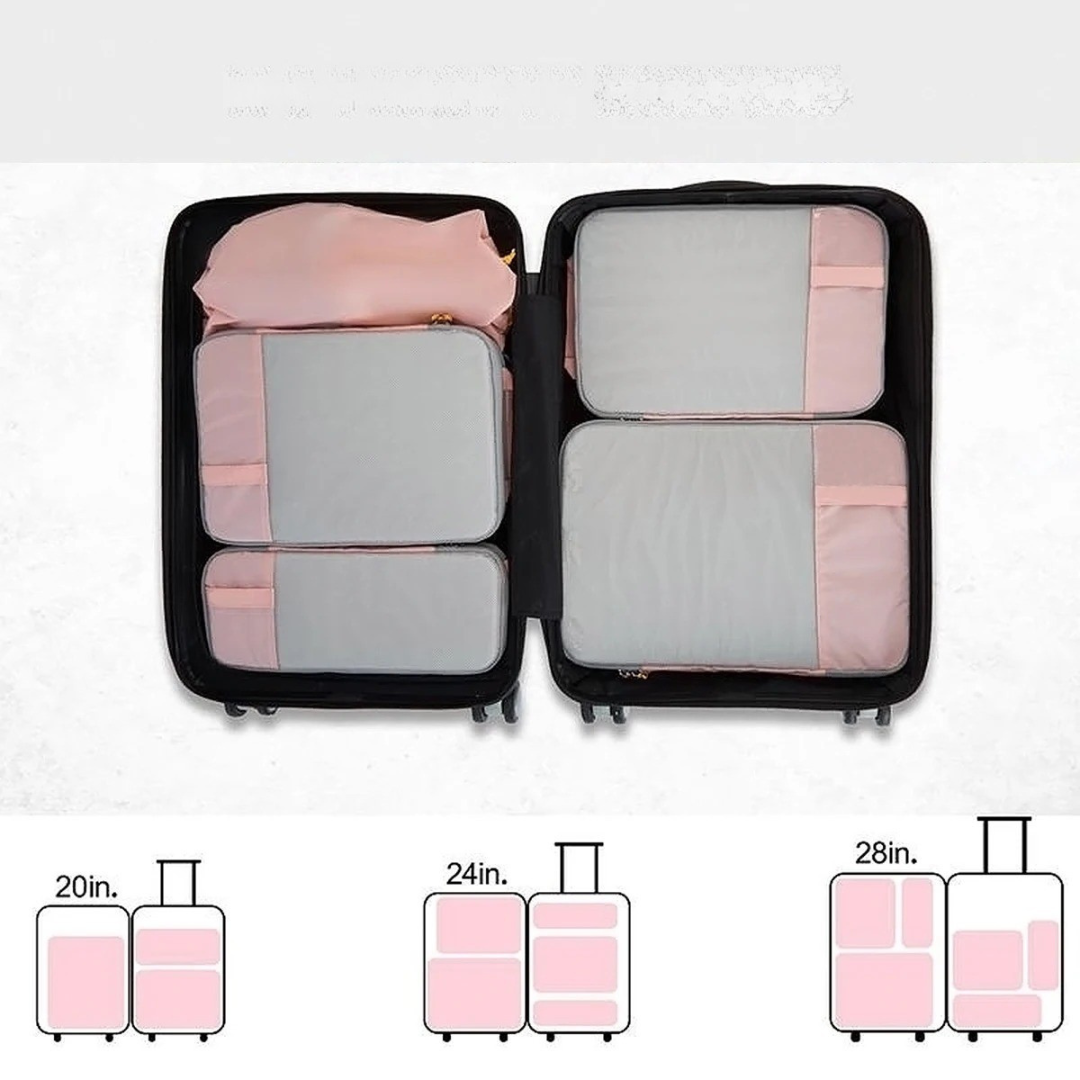 Nordspur | Packivia Six Piece Packing Cube Set