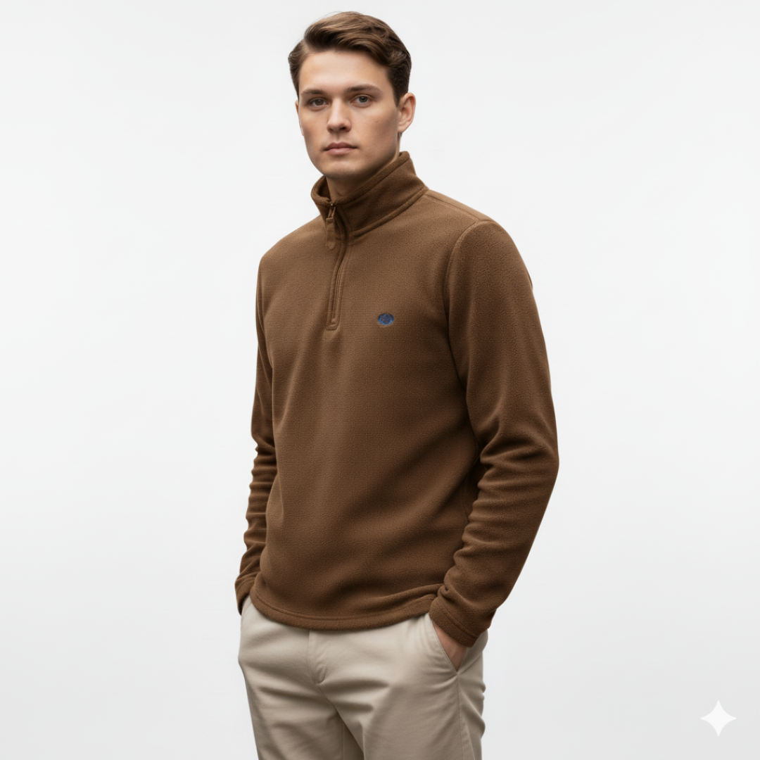 Men’s Half-Zip Lightweight Fleece Pullover