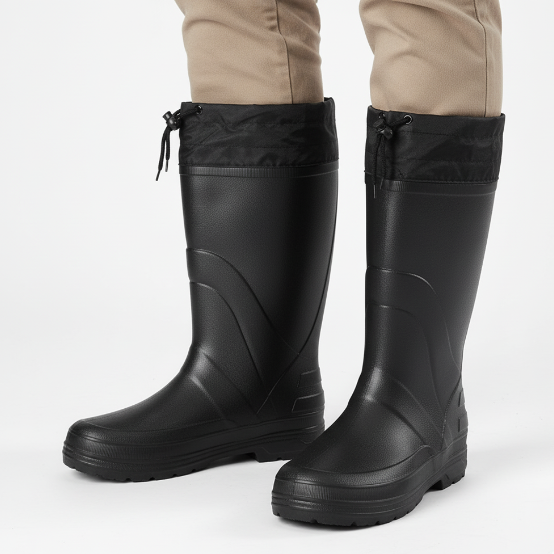 Rain Boots for Men – StormTread Mid-Calf Waterproof Boots